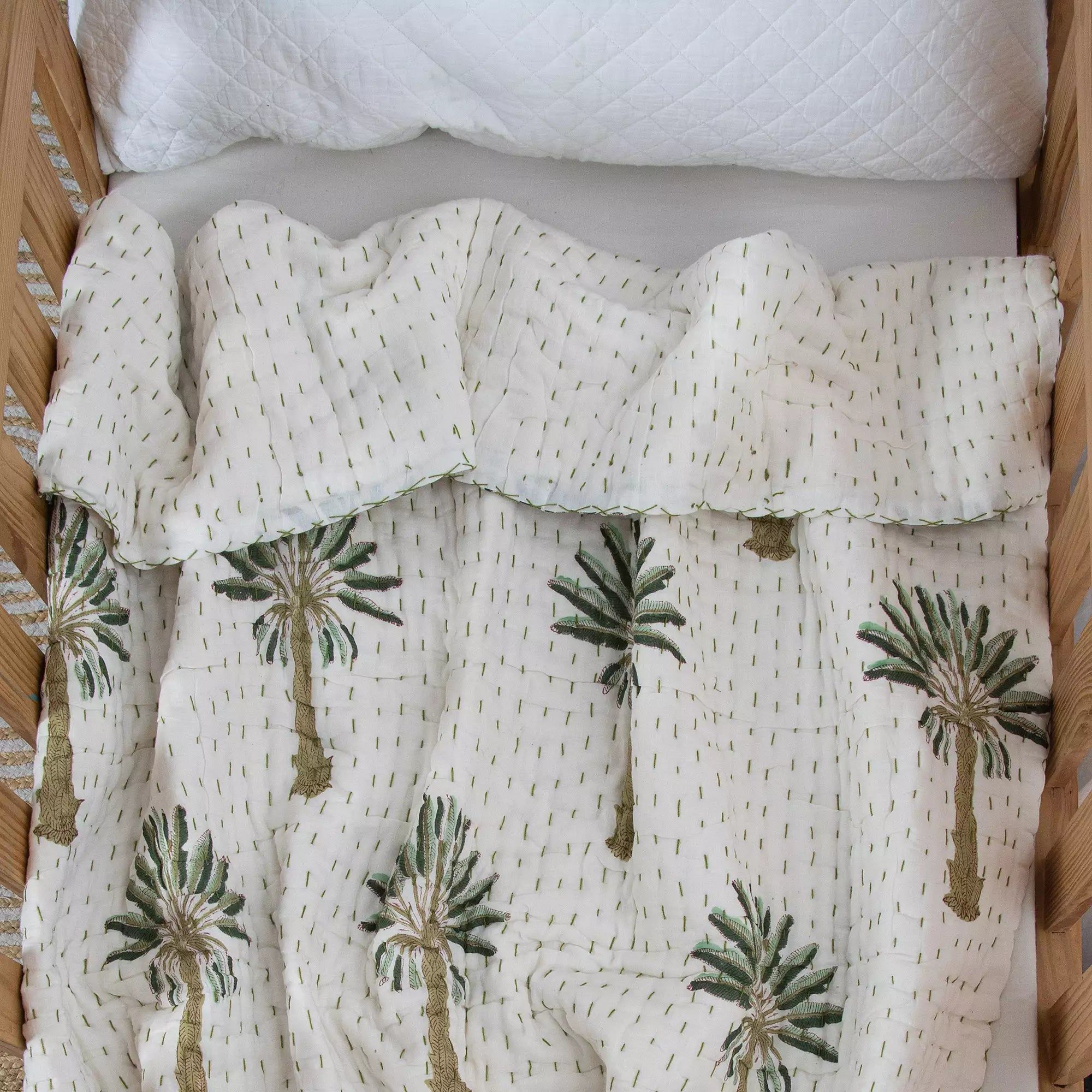 Softest Pure Cotton Kantha Baby Baby Blankets 106